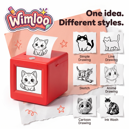 Wimloo™ AI Voice Sticker Printer