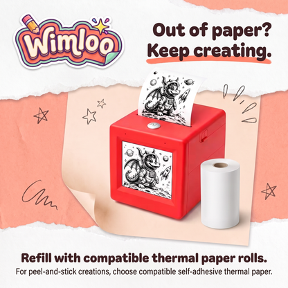 Wimloo™ AI Voice Sticker Printer