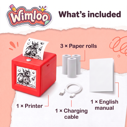 Wimloo™ AI Voice Sticker Printer